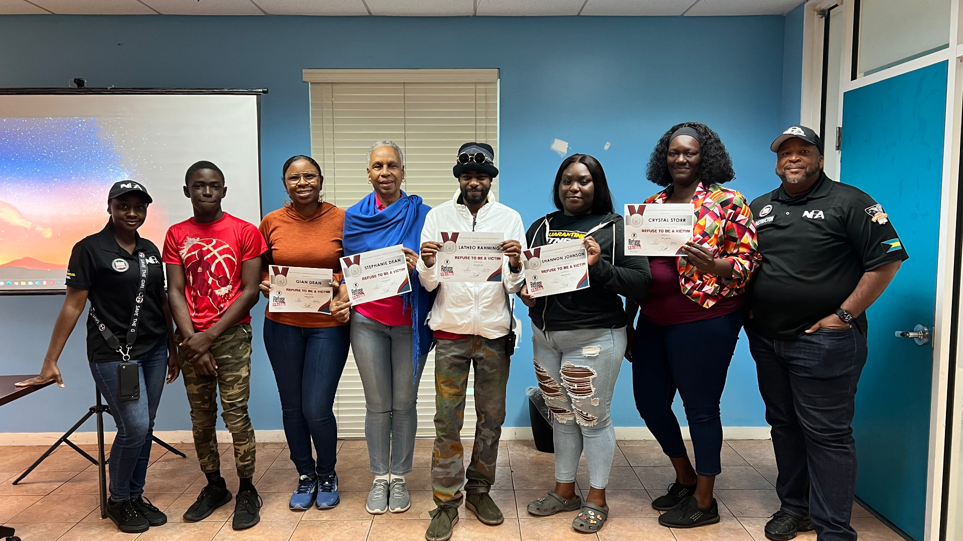 Refuse To Be A Victim training